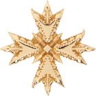 Emanuele Bicocchi Gold Crest Brooch