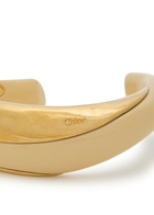 Chloe Glaze Resin and Brass Bracelet - Gold - One Size