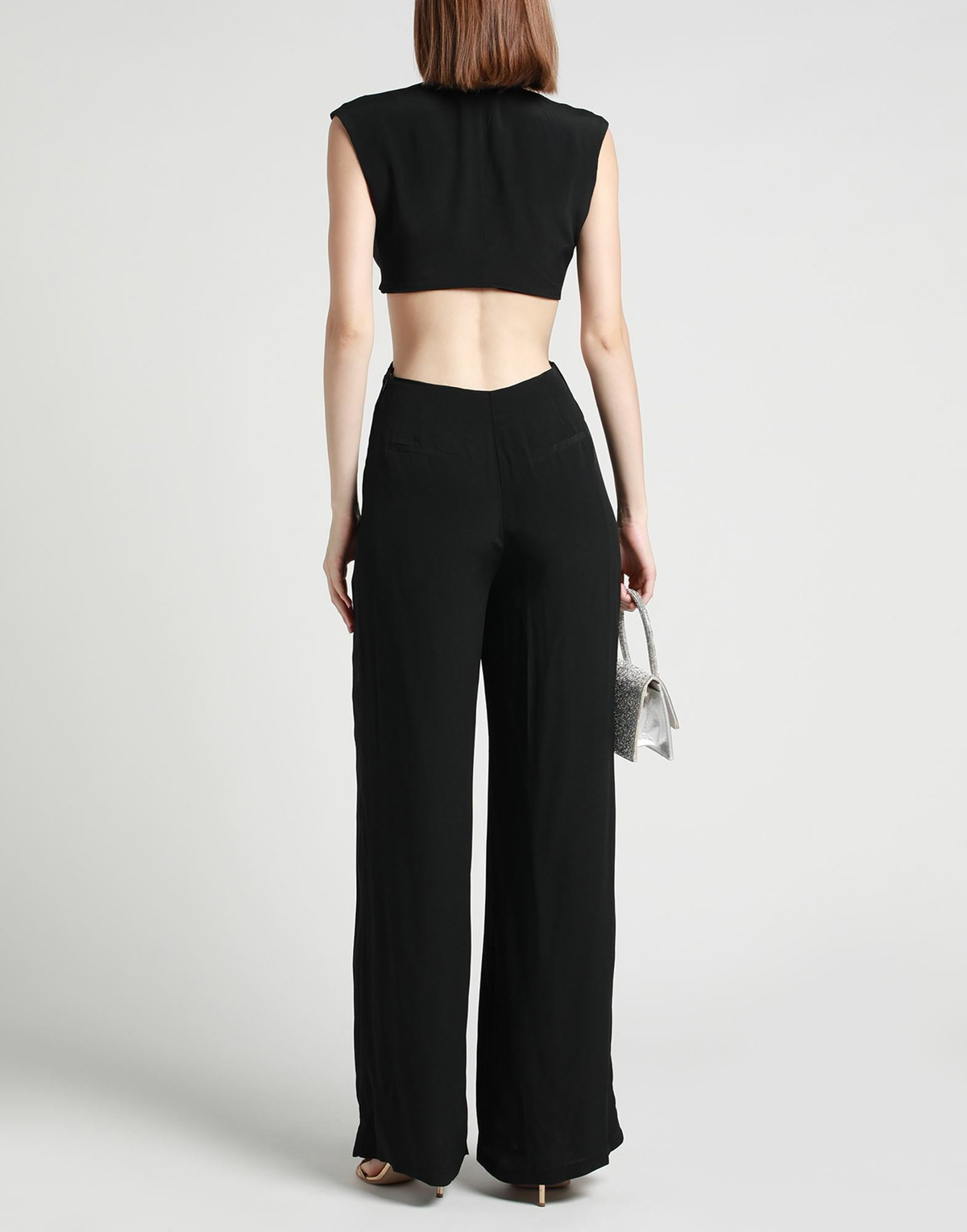 Semicouture Womens Jumpsuit in Black