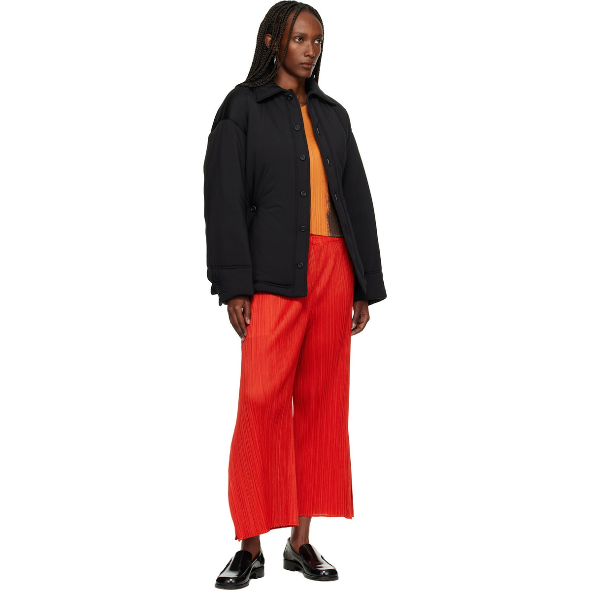 ISSEY MIYAKE Black Pumped-T Jacket