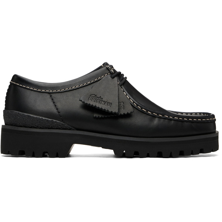 Photo: Clarks Originals Black Walla Yukoner Derbys