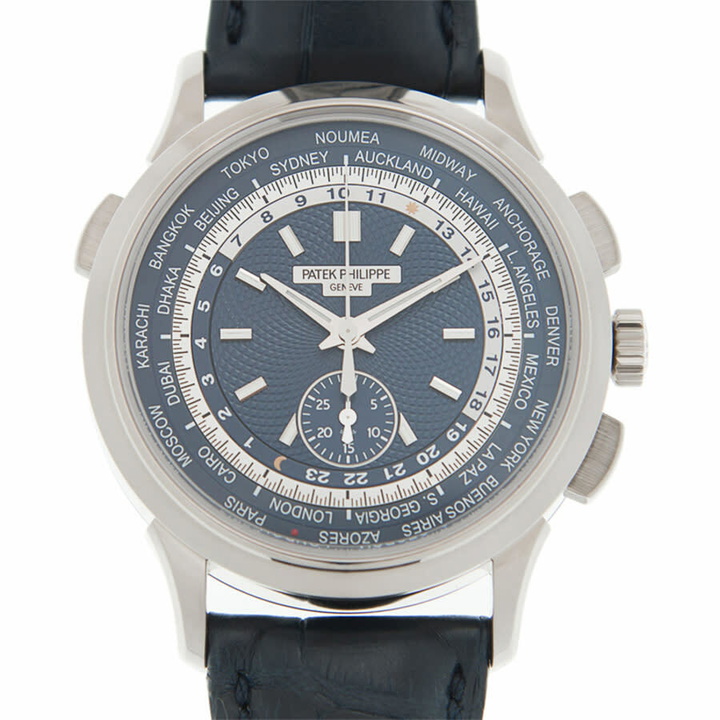 Photo: Patek Philippe Complications Automatic Blue Dial Mens Watch 5930G-010