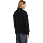 Jil Sander Black Wool Sweater