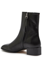 Aeyde Lee 40 Leather Ankle Boots Black