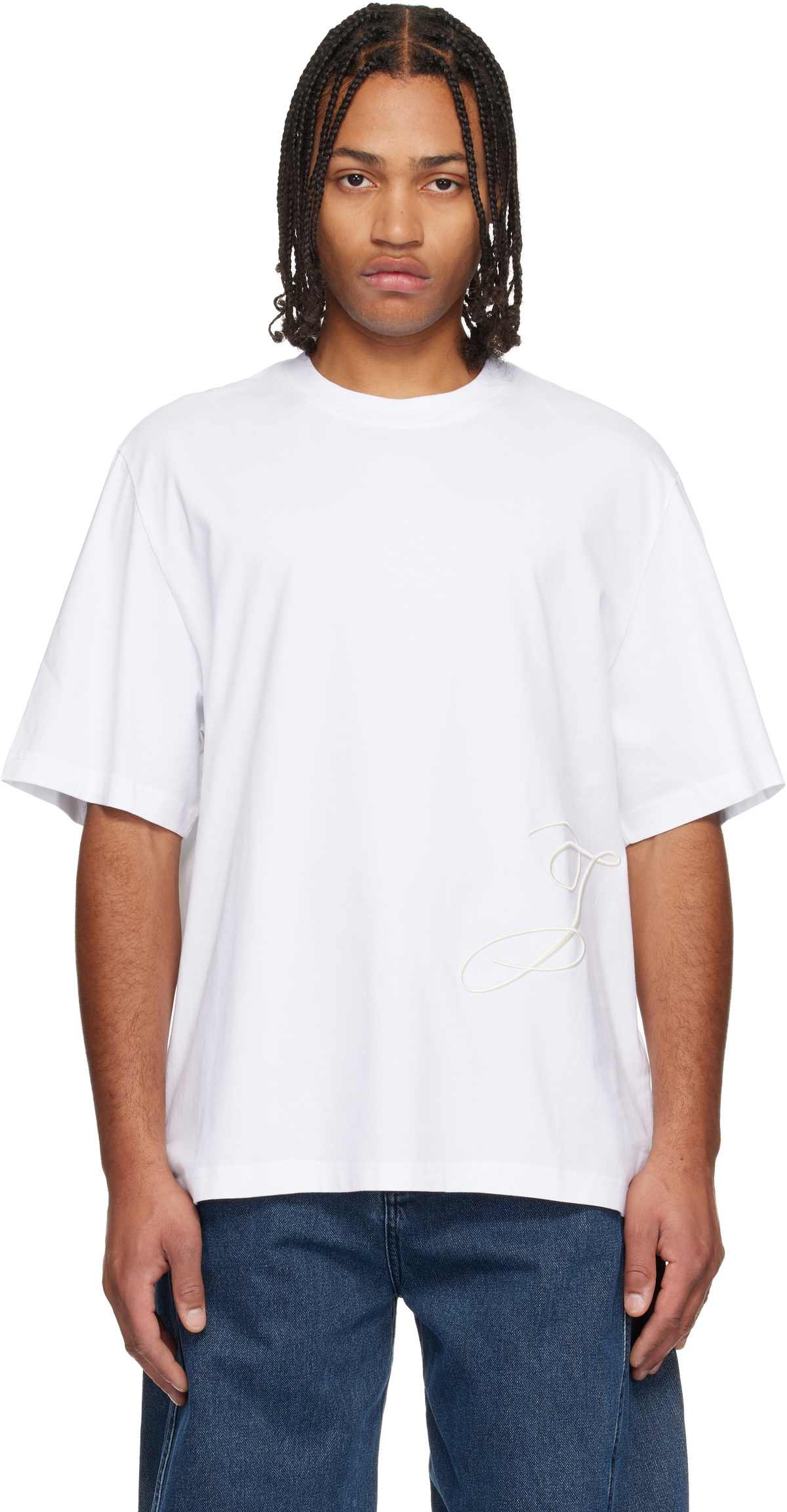 Fear of God Ermenegildo Zegna Off-White Oversized T-Shirt Fear of