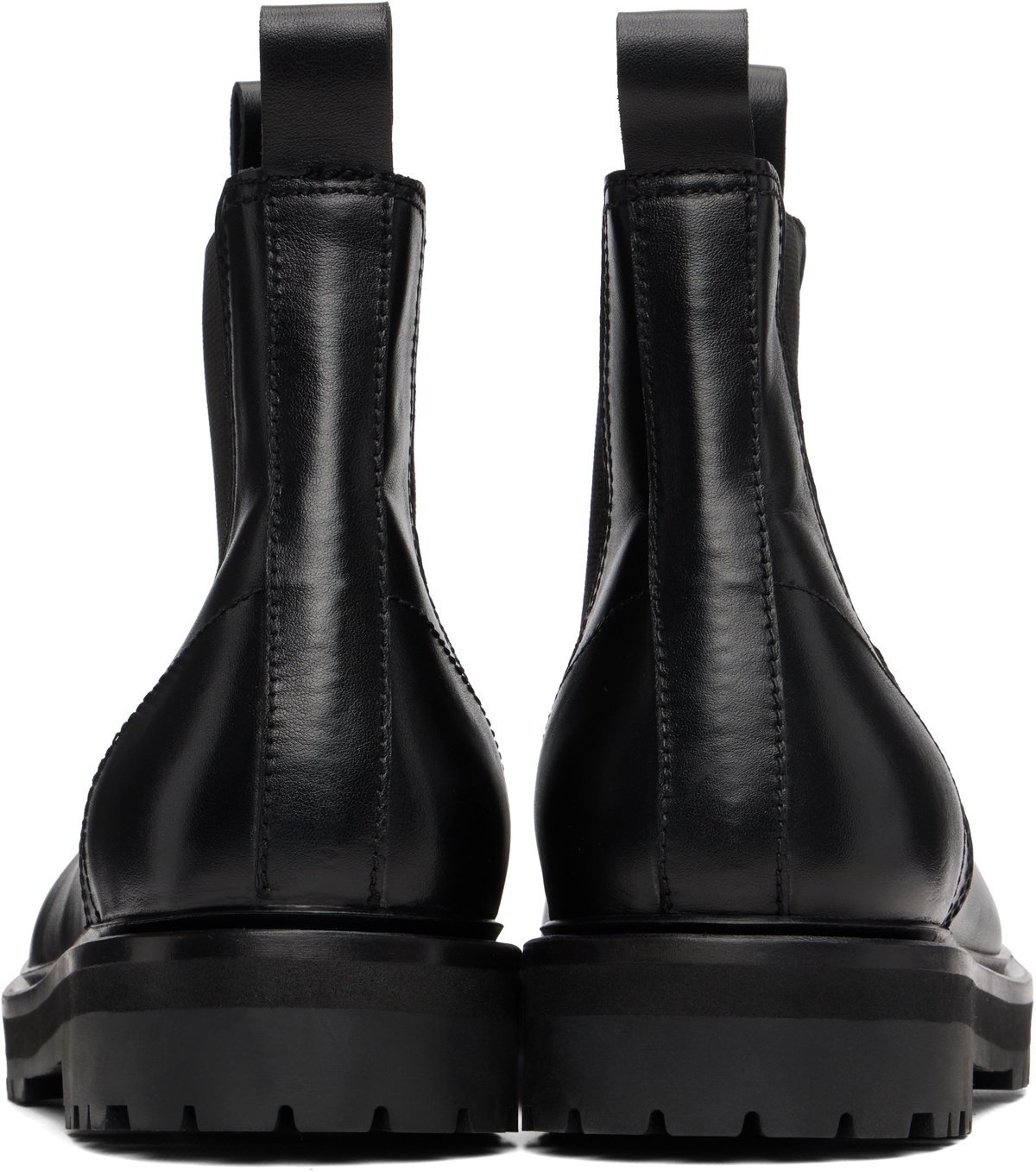 Studio Nicholson Black Kick Chelsea Boots