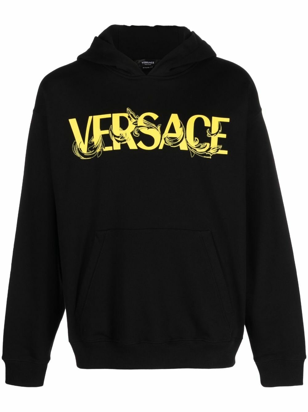 VERSACE - Logo Fleece Hoodie Versace