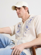 Orlebar Brown - Barney Logo-Embroidered Linen Baseball Cap