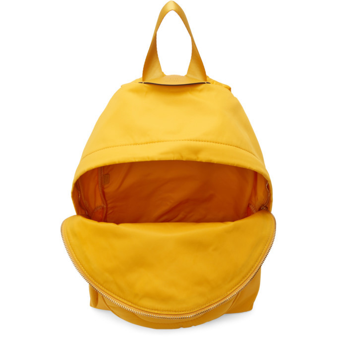 Anya Hindmarch Yellow Chubby Wink Backpack Anya Hindmarch