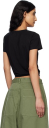 MISBHV Black Hollywood Baby Knotted T-shirt