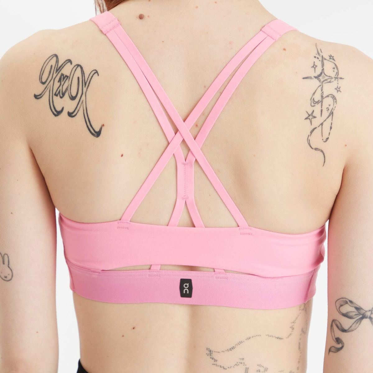 ON Women's Studio Bra Top in Raspberry