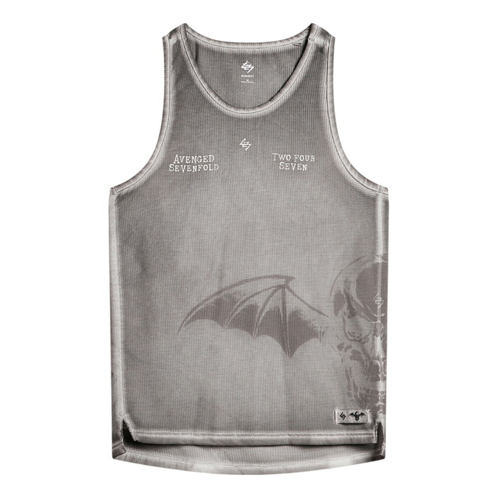 Photo: Represent 247 Men's Represent X Avenged Sevenfold Death Bat Singlet in Grey