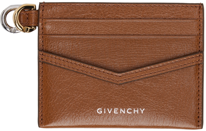 Photo: Givenchy Brown Voyou Card Holder