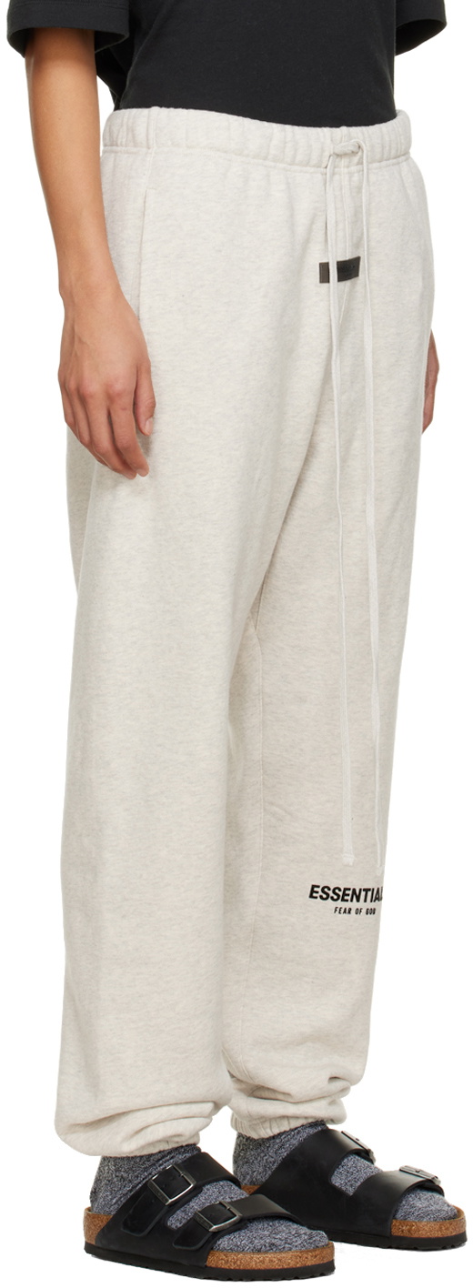 Off-White Gray Drawstring Lounge Pants