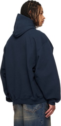 VETEMENTS Navy Holland Tourist Hoodie