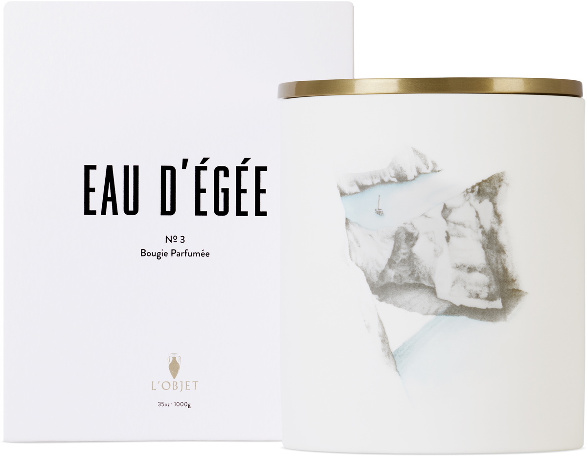 L'OBJET Eau d’Égée No.3 Candle, 1000 g