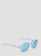 The Gonz II Sunglasses in Purple