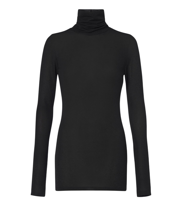 Photo: Dorothee Schumacher Soft Shimmer Lurex® jersey turtleneck top
