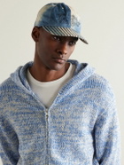 The Elder Statesman - Silvano Dual Logo-Embroidered Tie-Dyed Cotton-Twill Baseball Cap