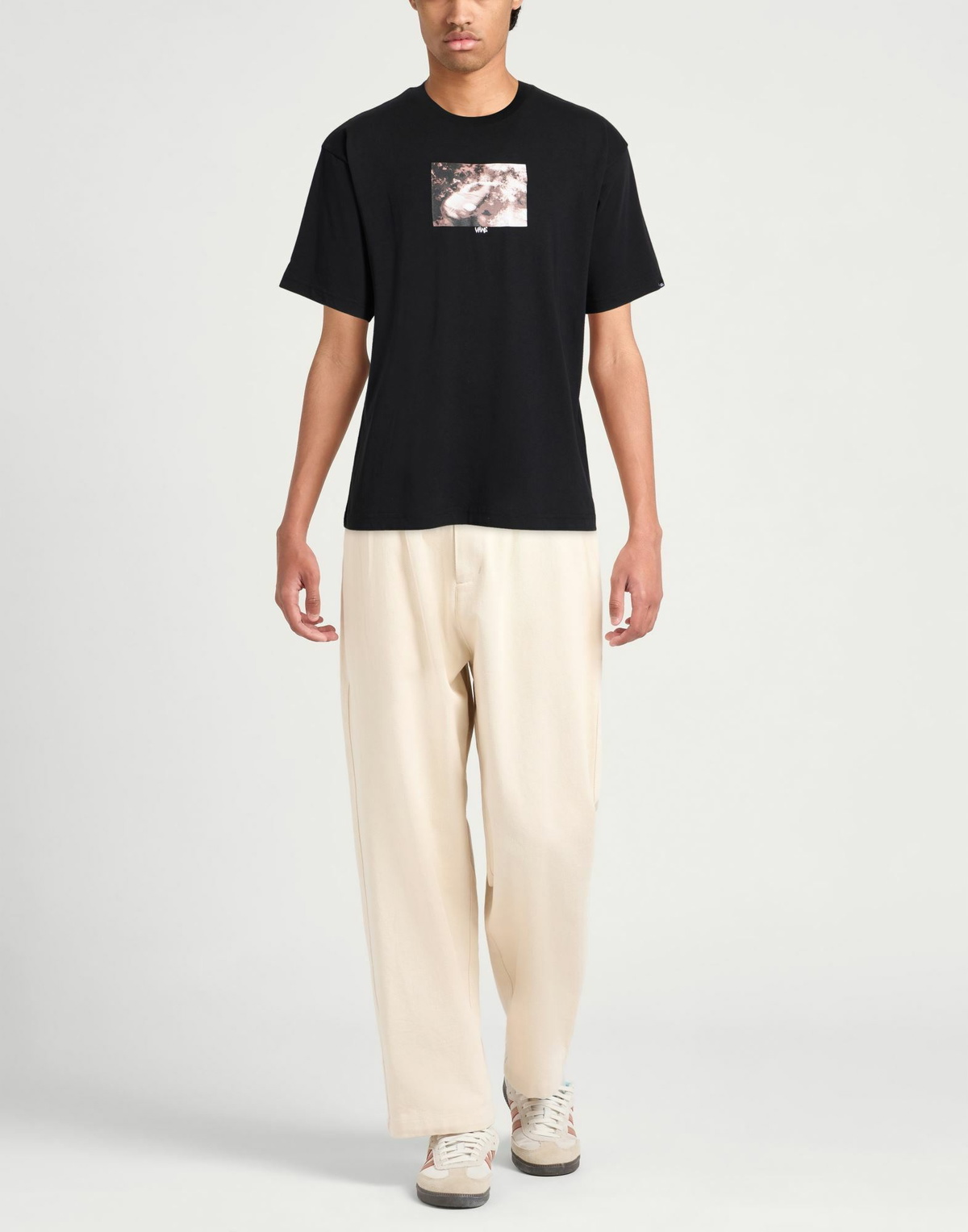 Vans Mens T-shirt in Black