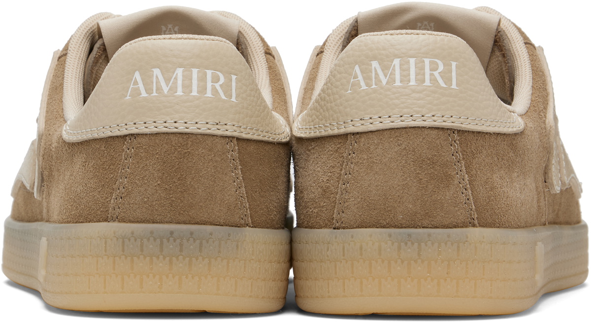 AMIRI Brown Pacific Bones Sneakers