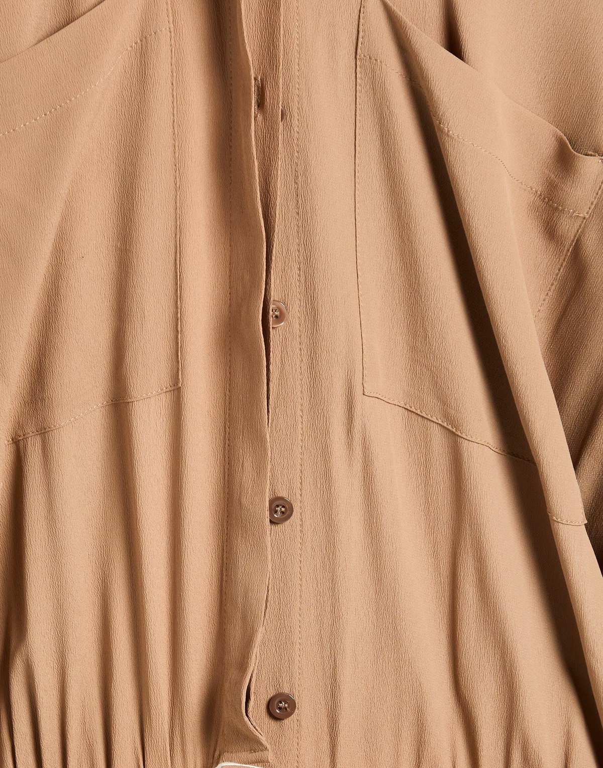 Semicouture Womens Jumpsuit Camel