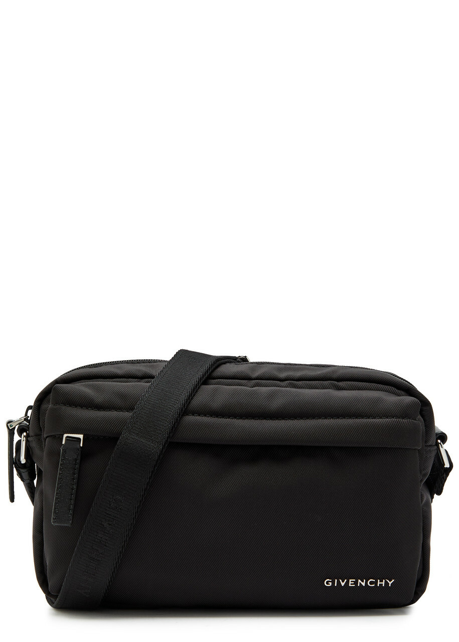 バッグ GIVENCHY LIGHT 3-BUM BAG Nylon Black GIVENCHY Givenchy Black Light-3 Logo Bum Bag - Clothing from