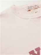 REMI RELIEF - Printed Loopback Cotton-Jersey Sweatshirt - Pink