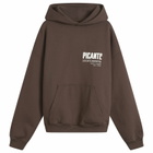 Picante Men's Fratelli Hoodie in Brown