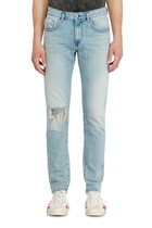 Diesel Slim Jeans Regular Waist 2019 D-Strukt - Jeans Mens in Blue