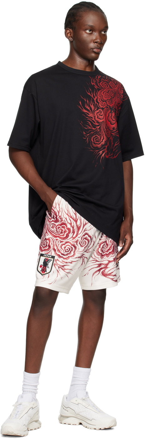 Y-3 White JFA Edition Shorts Y-3