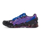 GmbH Black and Purple Asics Edition GEL-Quantum 360-6 Low-Top Sneakers