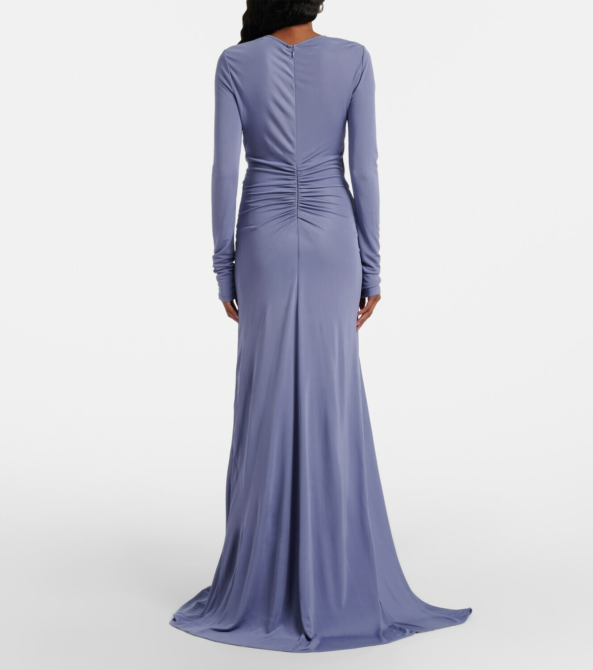 Christopher Esber Bezel Quartz embellished maxi dress