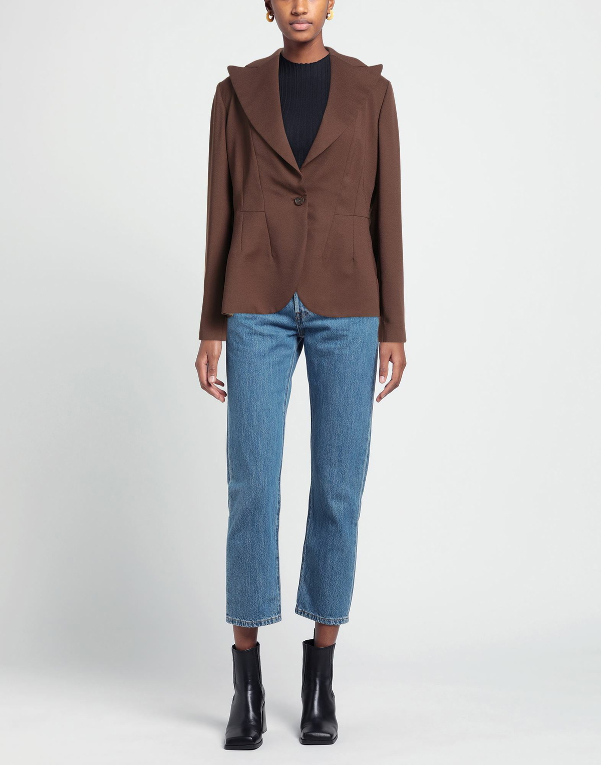 Ballantyne Womens Blazer in Brown
