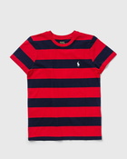 Polo Ralph Lauren Wmns Stripe Rl S/S Tee Blue|Red - Womens - Shortsleeves