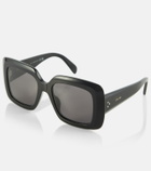 Celine Eyewear Bold 3 Dots square sunglasses