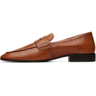 Dries Van Noten Tan Leather Loafers
