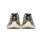 Salomon Brown and Beige XT-6 Advanced Sneakers