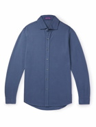 Ralph Lauren Purple label - Cotton-Piqué Shirt - Blue