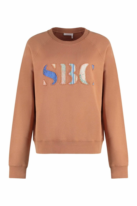 Photo: See by Chloé Cotton Crew-neck Sweatshirt