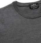 A.P.C. - King Merino Wool Sweater - Gray