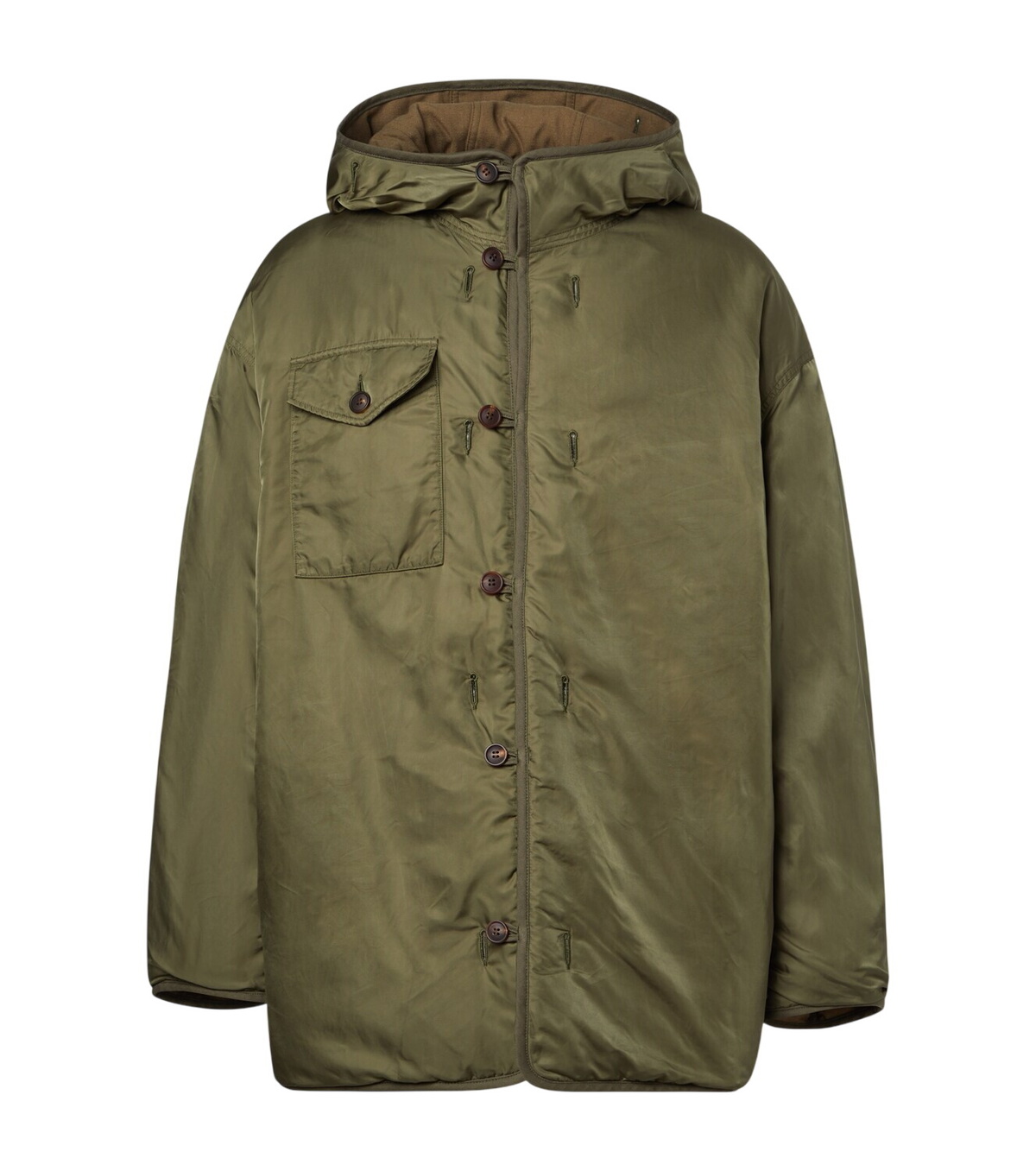 Visvim Khaki Six-Five Fishtail Parka Visvim