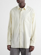 ssstein - Cotton-Satin Shirt - Yellow