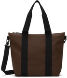 RAINS Brown Mini Tote