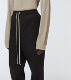 Rick Owens - Slim cotton sweatpants