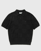 Carhartt WIP S/S Checker Polo Black Men