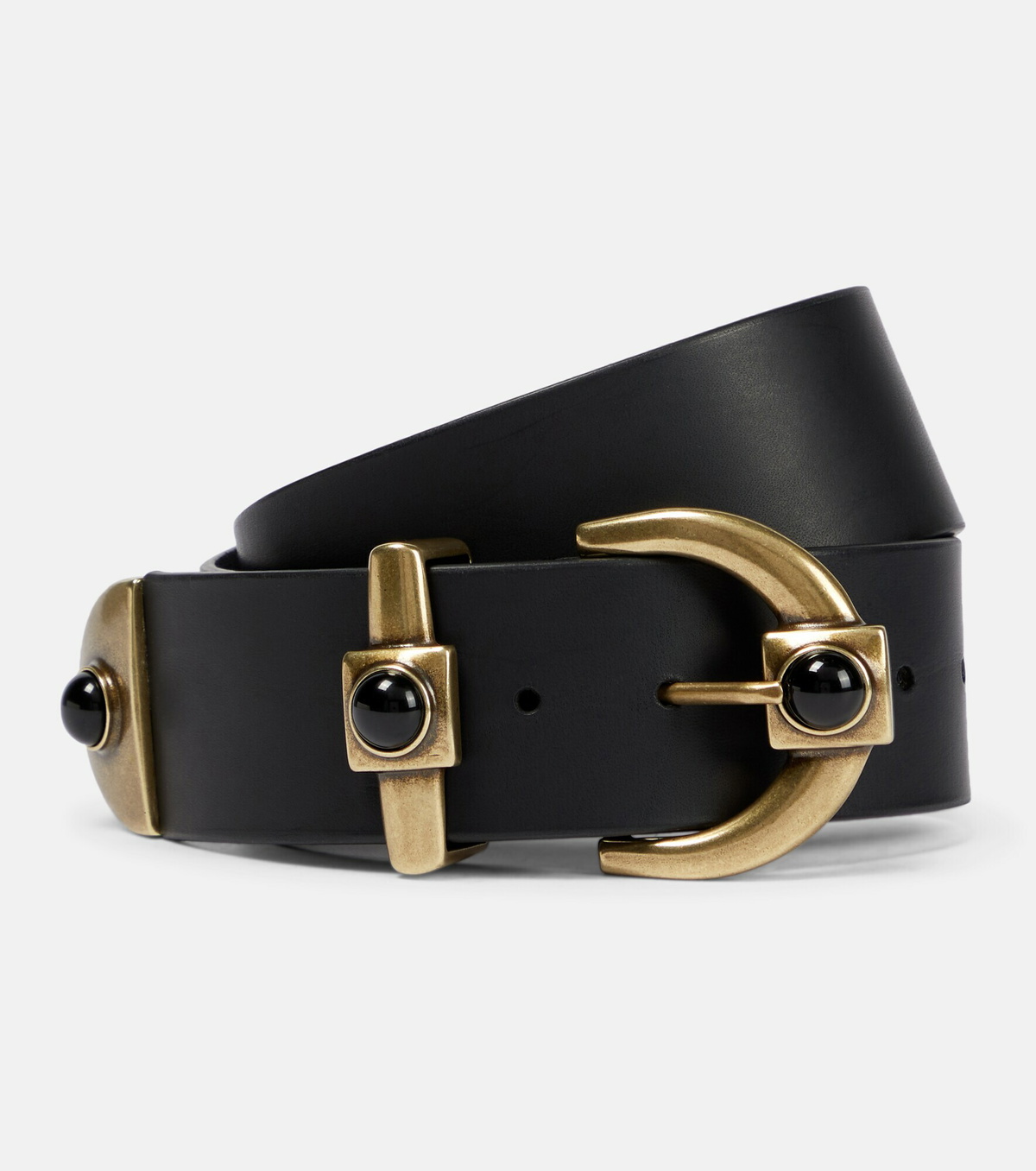 Etro - Embellished leather belt Etro