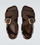 Loewe Paula's Ibiza Ease leather sandals