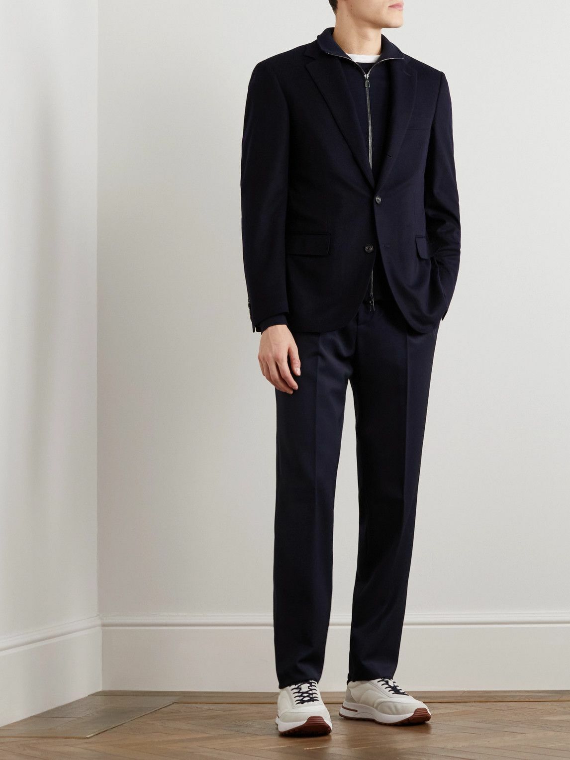 Loro Piana - Rivoli Storm System® Cashmere-Blend Blazer - Blue