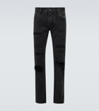 Dolce&Gabbana - Distressed slim-fit jeans